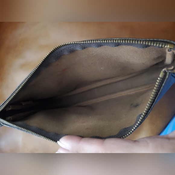 Louis Vuitton Authentic Pochette old style No Leather Strap Vintage 2000 Used - Picture 5 of 12